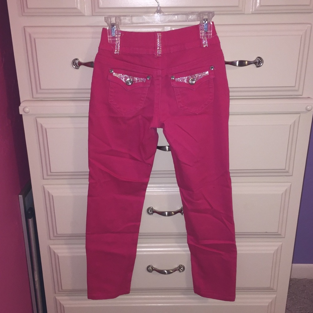 Bling Pink Jeans.